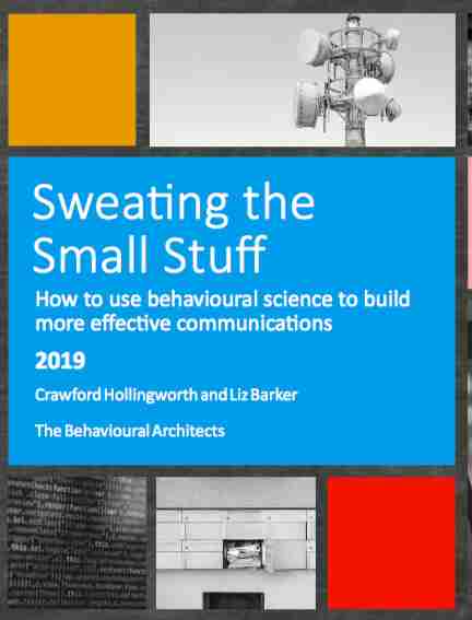 Sweating the Small Stuff